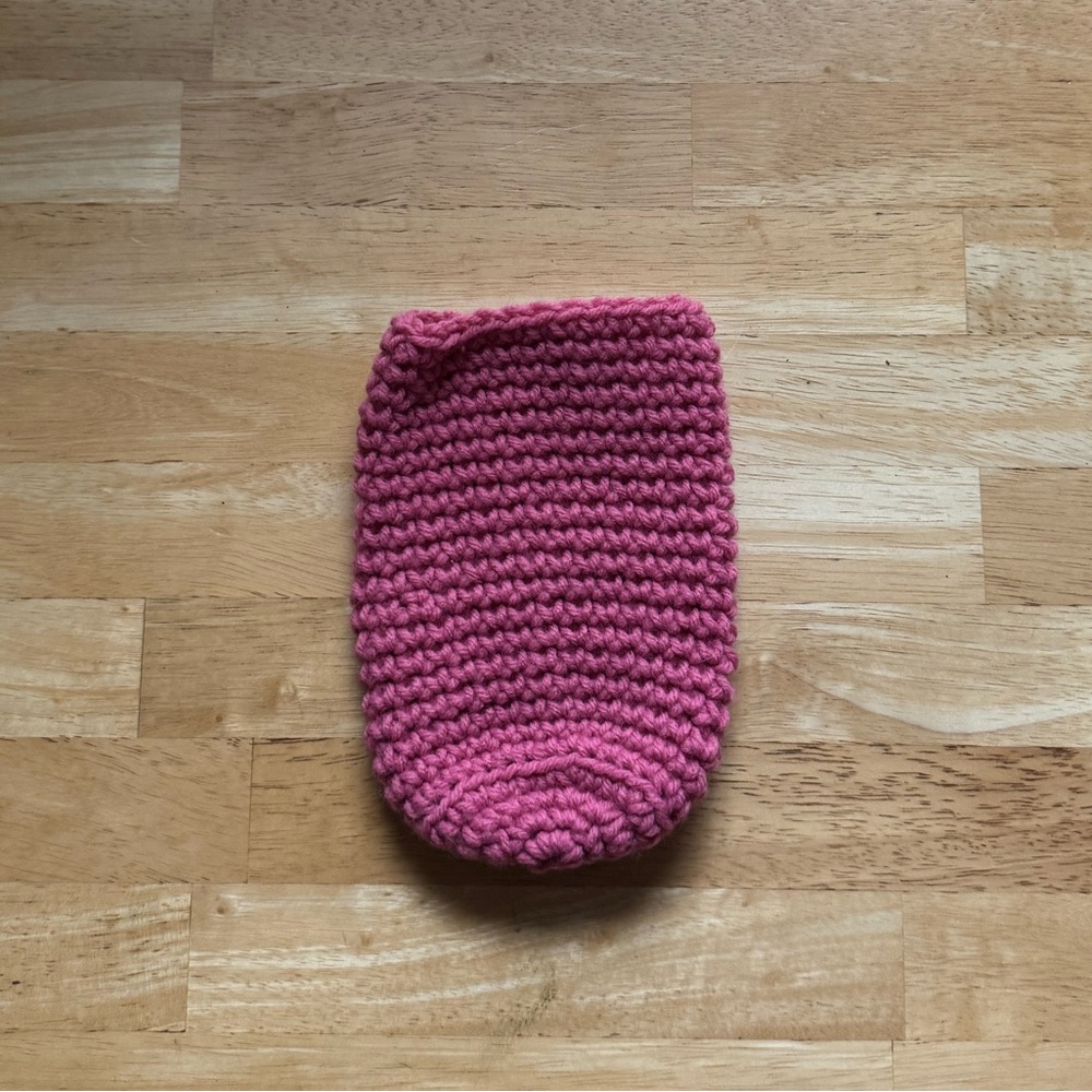 handmade coffee coozie